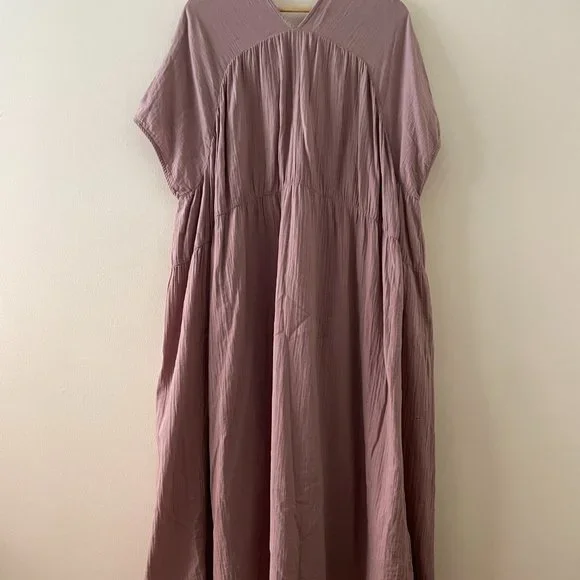 Atelier Delphine Lihue Dress in Crinkled Cotton (SM) - Picture 2 of 3